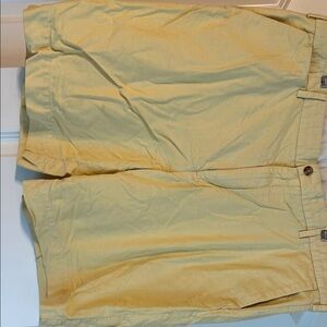 Polo Ralph Lauren Men's Light Yellow Flat Front Shorts